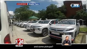 Inalmahan ng ilang grupo ang pagbili ng mahigit 400 sasakyan ng Department of Education na ang ilan ay para raw sa kanilang mga engineer. Sabi ng ilang grupo, sana raw ay inilaan na lang ang pera para sa iba pang mga problema ng kagawaran at sa pangangailangan ng mga guro. Pero sabi naman ng Malacanang, naaprubahan na ang pondo bago pa man pumutok ang pandemya. | GMA News