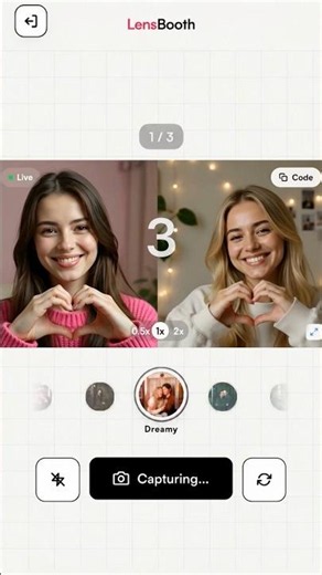 Meet LensBooth 📸 🎞️Take Photo Strips Together, Even Miles Apart ❤️