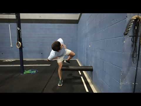 Hip Airplanes (Foam Roll + Wall Assist) Breakdown | Hip Stability & Rotational Control