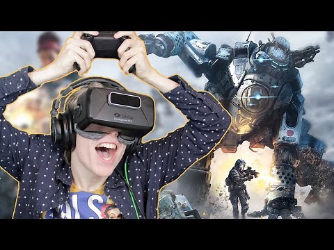 PLAY TITANFALL IN VIRTUAL REALITY! | Titanfall: Beta VR (Oculus Rift DK1 Gameplay)