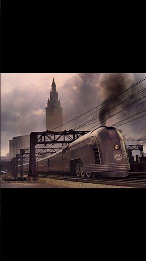 The Mercury train at Cleveland Station, 1936. Photographer: J. Baylor Roberts.