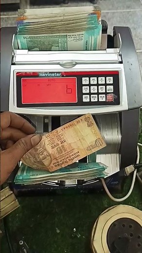 Money counting and Fake Note Detection Machine #youtubeshorts #countingmachine