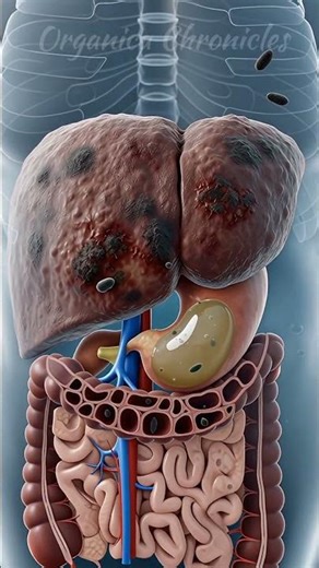 Liver Infection & Gut-Liver Connection - Hyper-Realistic 3D Medical Animation | Hepatic Dysfunction