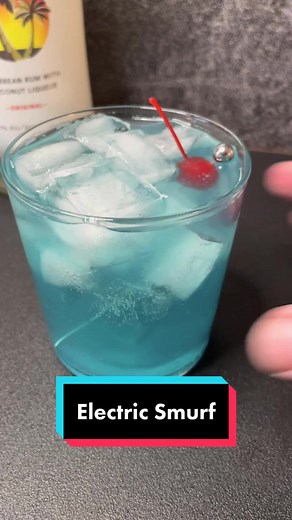 Electric Smurf Cocktail Recipe