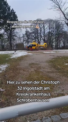 Christoph 32 Ingolstadt: A Pilot's Skill at Work