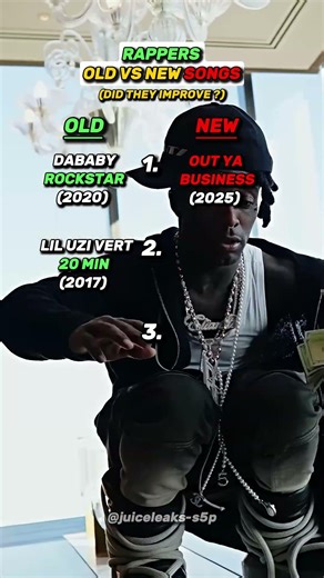 Rappers Old VS New Songs #shorts