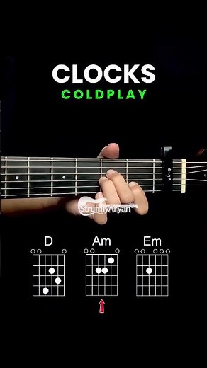 Coldplay - Clocks Guitar Lesson #strumly #guitar #guitarcover #guitarlesson #guitartutorial