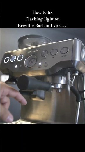 #Troubleshooting Breville Barista Express
