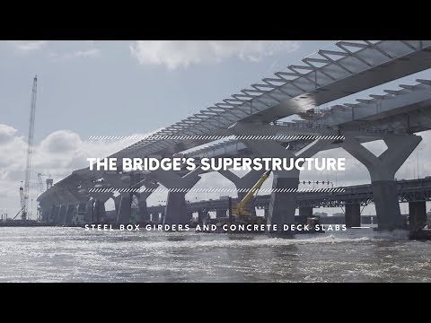 The new champlain bridge's superstructure - Steel box girders and concrete deck slabs