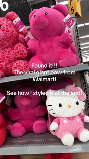 Giant Bow from Walmart: Unique Valentine's Day Styling