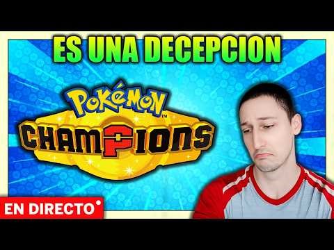 JUGANDO POKÉMON CHAMPIONS de la ÚNICA MANERA que nos HAN PERMITIDO! INVOLUCIÓN 😢