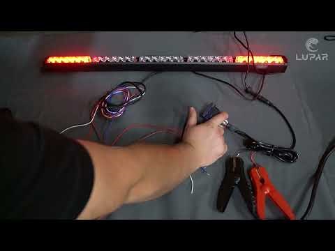 Lupar LED Chase Light Bar Installation Tutorial