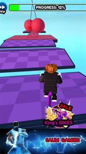 I am playing I am king of bike 🚲 Roblox 💀#roblox