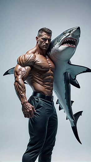 Shark-Human Hybrid: Unleash The Ocean Beast