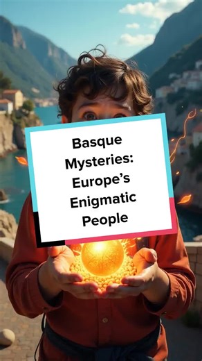 Discover the hidden story of the Basque people - Europe’s most mysterious ethnicity! The Basques—Europe’s most mysterious people! With a language unlike any other, unique genetic roots, and a history of isolation, their origins have puzzled scientists for centuries. Watch now to uncover the enigmatic secrets of the Basque people! #BasqueMysteries, #AncientOrigins, #DidYouKnow, #SurprisingHistory, #UniqueCulture, #LanguageSecrets, #GeneticEnigma, #FunFacts, #TikTokHistory, #ethnicdiversity, #heri