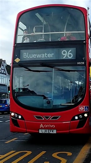 First day + Nice driver, Arriva London HV39 LJ11EFK on bus route 96 at Welling