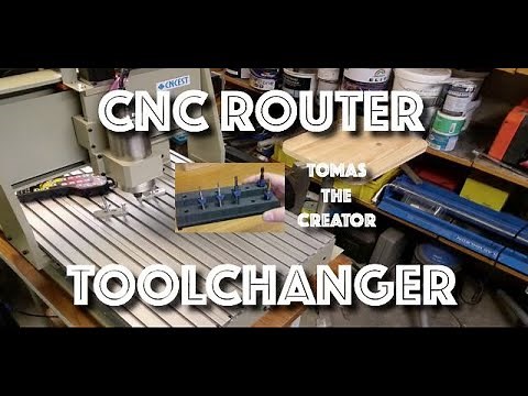 6040 CNC ROUTER DIY TOOLCHANGER SYSTEM