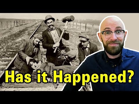 Has Anyone Ever Actually Tied a Damsel in Distress to a Railroad Track?