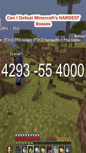 Can I Defeat Minecraft's HARDEST Bosses (2)