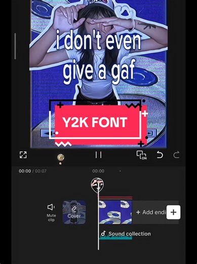 Plantillas de fuente Y2K para CapCut