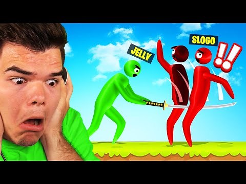 KATANA + STICK FIGURE = INSANE! (Super Smash)