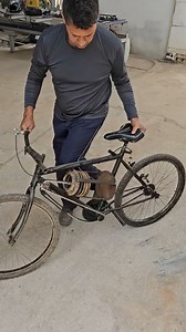 DIY Spring-Driven Bicycle Invention #diy #spring #innovation | Engine Mechanics