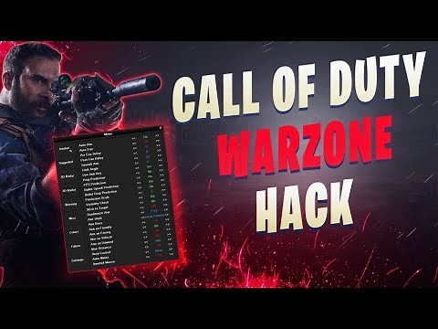 COD WARZONE HACK ⚙️ Mod Menu (SoftAIM, Wallhack + ESP)