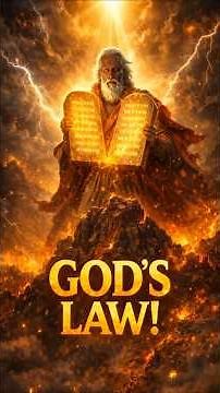 The 10 Commandments God’s Law Given to Moses | Exodus: 19–20 #Bible #BibleStories #10commandments