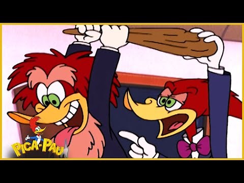Pica-Pau em Português | O Pica-Pau Maluco | Episódio Completo de Pica-Pau | Desenhos Animados