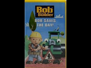 Bob the Builder Bob Saves the Day! 2002 VHS