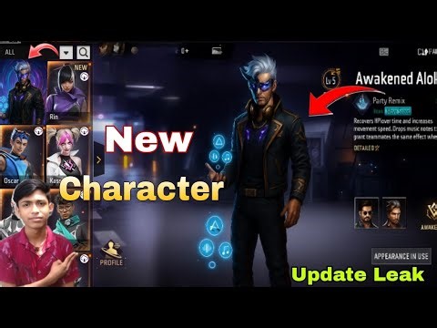 Free Fire New Character Update Leak 🔥 | Free Coming Character Full Details