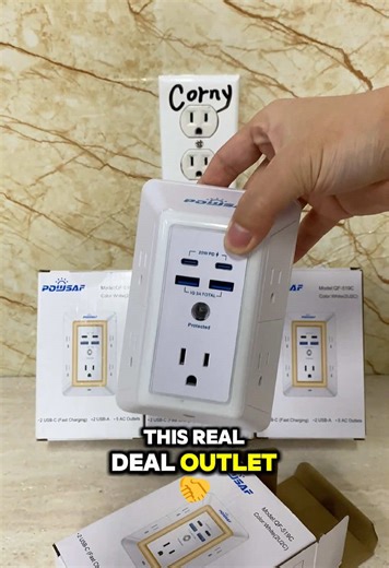 Get the Best Deal on POWSAF Smart Surge Protector