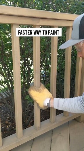 What is it ? The mitt glove is faster than a brush for painting/staining | Revive Home Tips