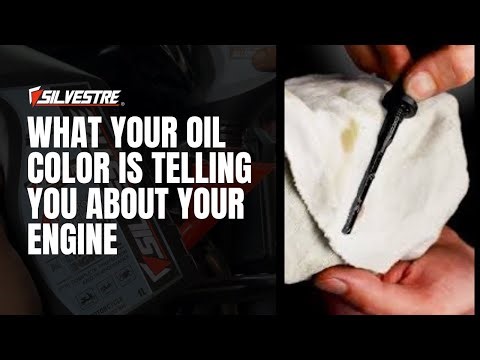 OIL COLOR IS TELLING YOU ABOUT YOUR ENGINE