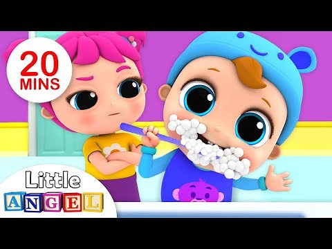 This is the Way We Brush Our Teeth | Kids Songs by Little Angel