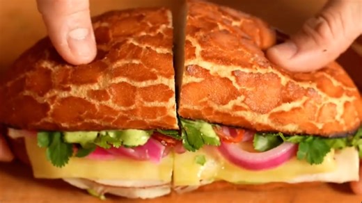 Dutch crunch + spicy everything = the best sandwich you’ll make