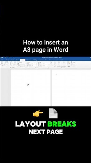 How to Insert A3 Page in Word (Quick & Easy 2026)