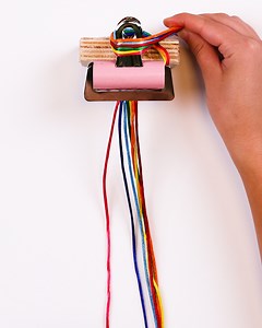 Craft your own friendship bracelet with this pattern🌈 | Art & Painting