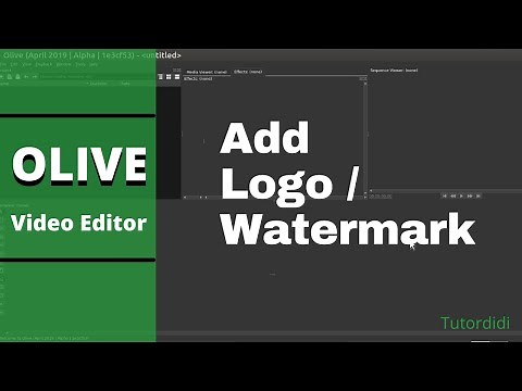 Add Logo / Watermark - Olive Video Editor Tutorial #13
