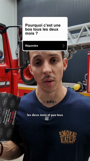 Pourquoi une box tous les 2 mois ? 👀🚒 Parce qu’on préfère : → 6 box utiles et bien pensées → plutôt que 12 box pleines de gadgets Qualité, utilité, durabilité 🔥 Chez FIREFIGHTBOX, le choix est clair ! Une question sur la box ? Pose-la en commentaire, on y répond dans la prochaine vidéo 👇