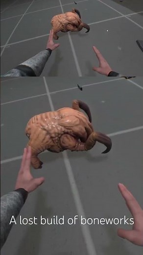 BONEWORKS Original half-life Head crab! #bonelab #vr #boneworks #quest2 #stresslevelzero