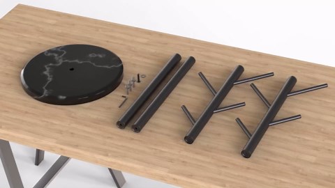 HzTinT Coat Rack with Natural Marble Base, Metal Freestanding Coat Rack with 8 Hooks, 3 Adjustable Size Sturdy Coat Tree for Bags, Coats, and Hats for Entryway, Hallway, Bedroom, Office, Black