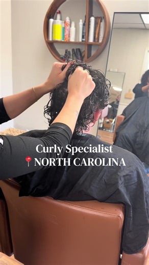 Curly Hair Styling with a Specialist
