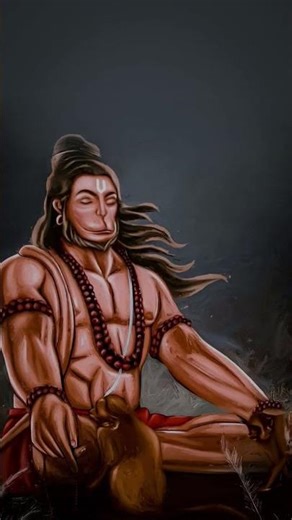 “राम नाम में लीन 🙏”“शांत स्वरूप बजरंगबली 🧘‍♂️”“ध्यान में मग्न हनुमान 🕉️”“भक्ति ही शक्ति है m #exodu