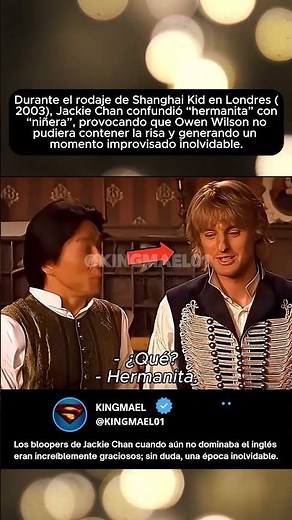 Durante el rodaje de Shanghai Kid en Londres (2003), Jackie Chan…