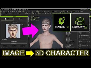 Character Creator 5 Headshot 3 Test – Image to 3D Model (Full Workflow + FBX Export)