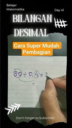 day 41 : trik mudah pembagian desimal #maths #trikmudah #mathematics #edukasi #trending