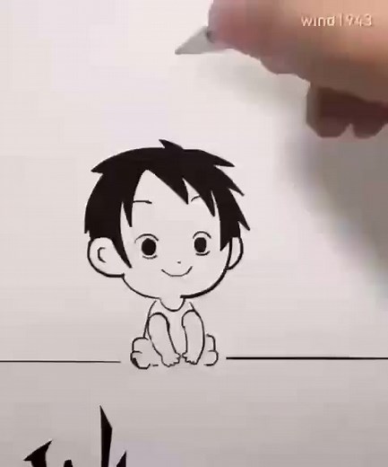 364K views · 10K reactions | So cute. #onepiece | The Pirate King Monkey D Luffy | Facebook