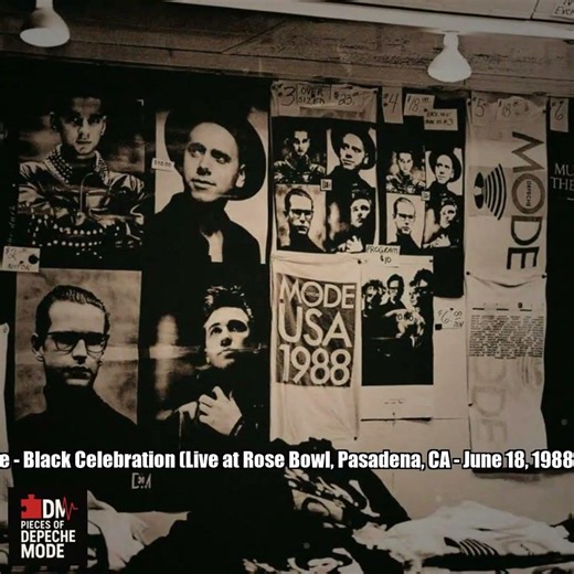 Depeche Mode – Black Celebration (Live at Rose Bowl, Pasadena, CA - June 18, 1988)