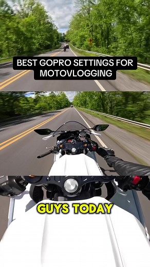 Best GoPro Settings for Motovlogging